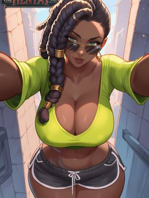 AI Generated: Senna By SinderellaArt Hentai pt-br 01