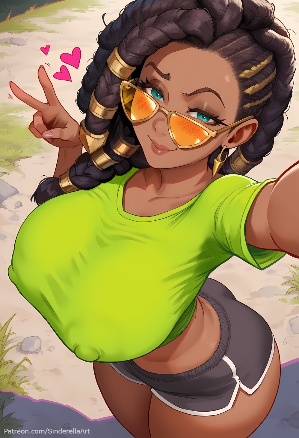 AI Generated: Senna By SinderellaArt Hentai pt-br 02