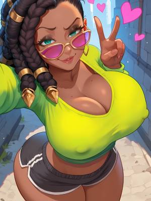 AI Generated: Senna By SinderellaArt Hentai pt-br 03