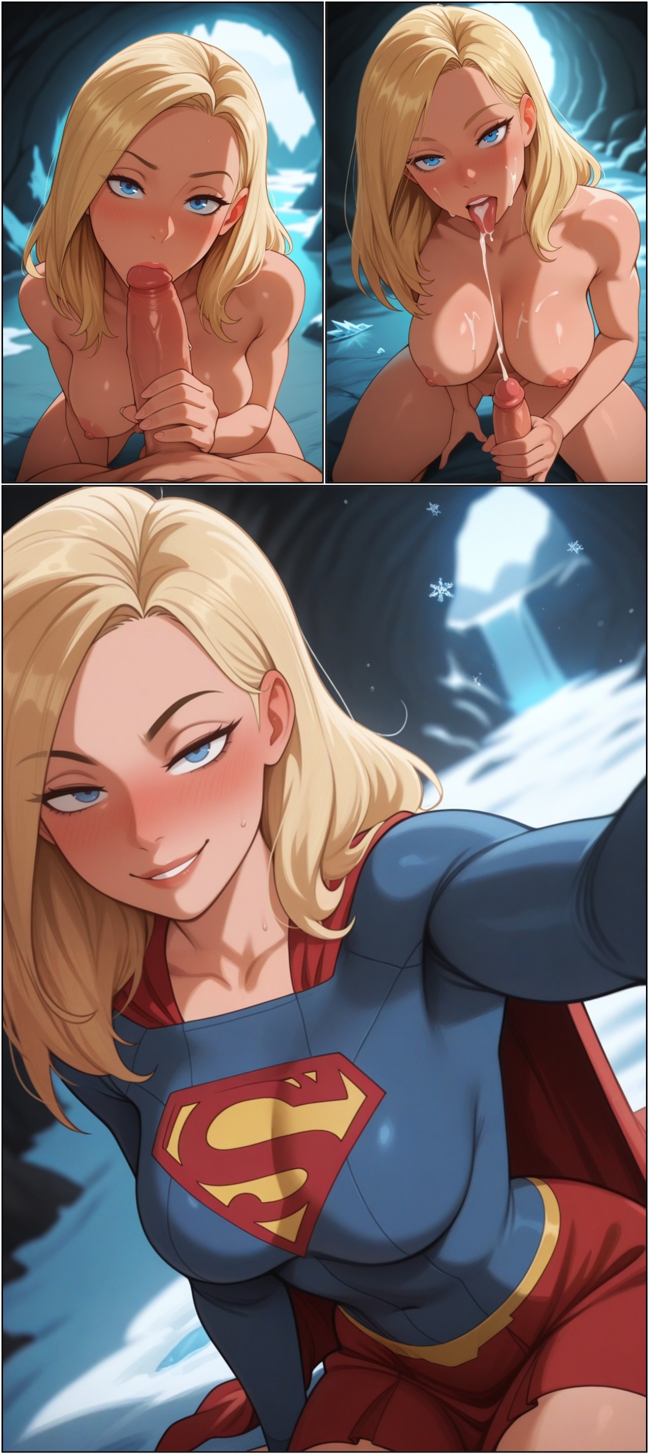 AI Generated: Supergirl By WaifuInvoker Hentai pt-br 11