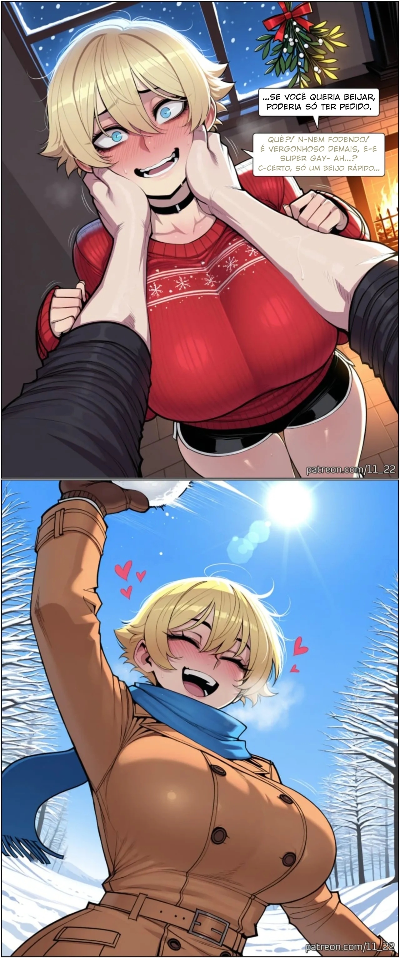 AI generated: Xmas Kris Hentai pt-br 05