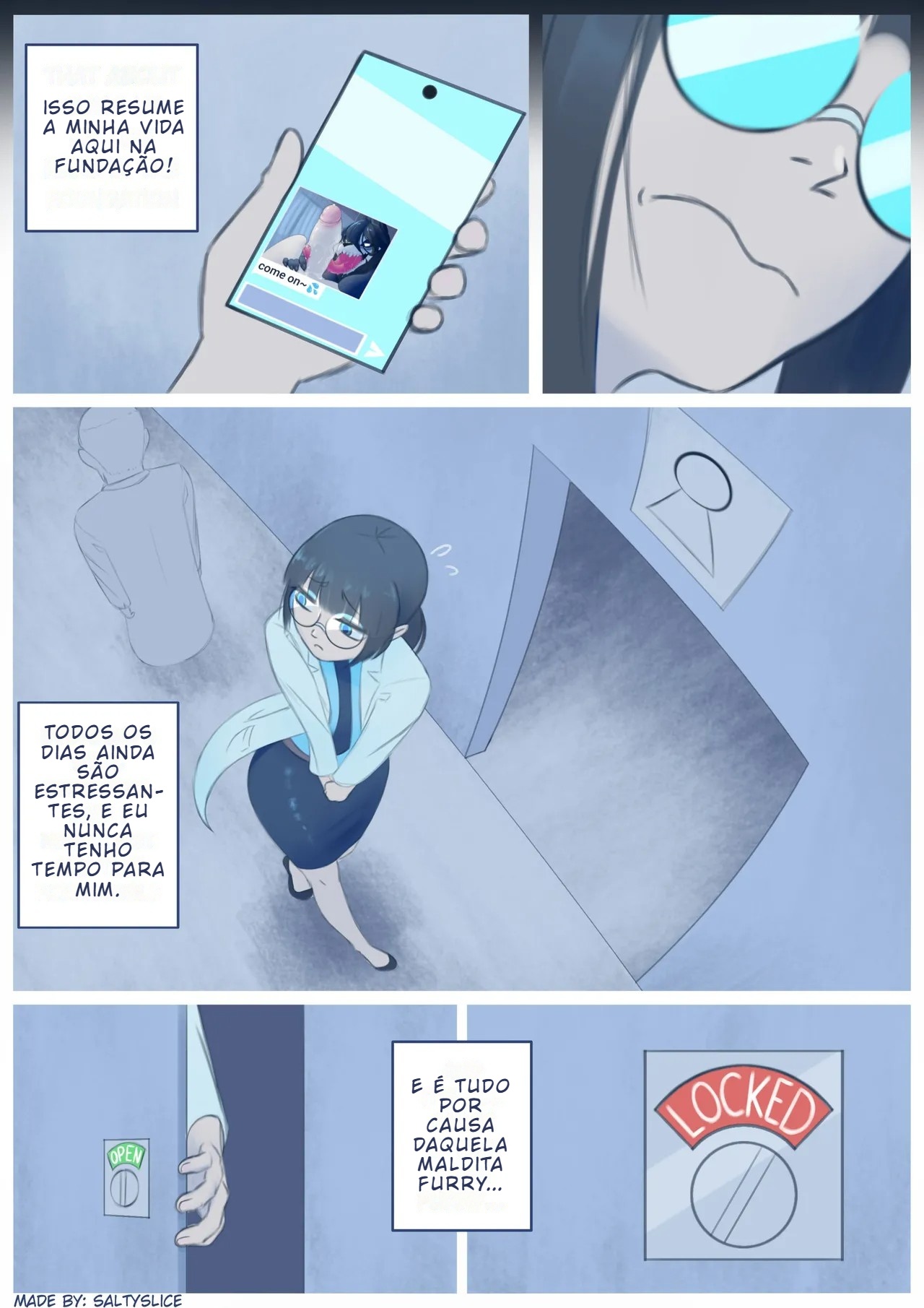 An SCP Futa Comic Hentai pt-br 27