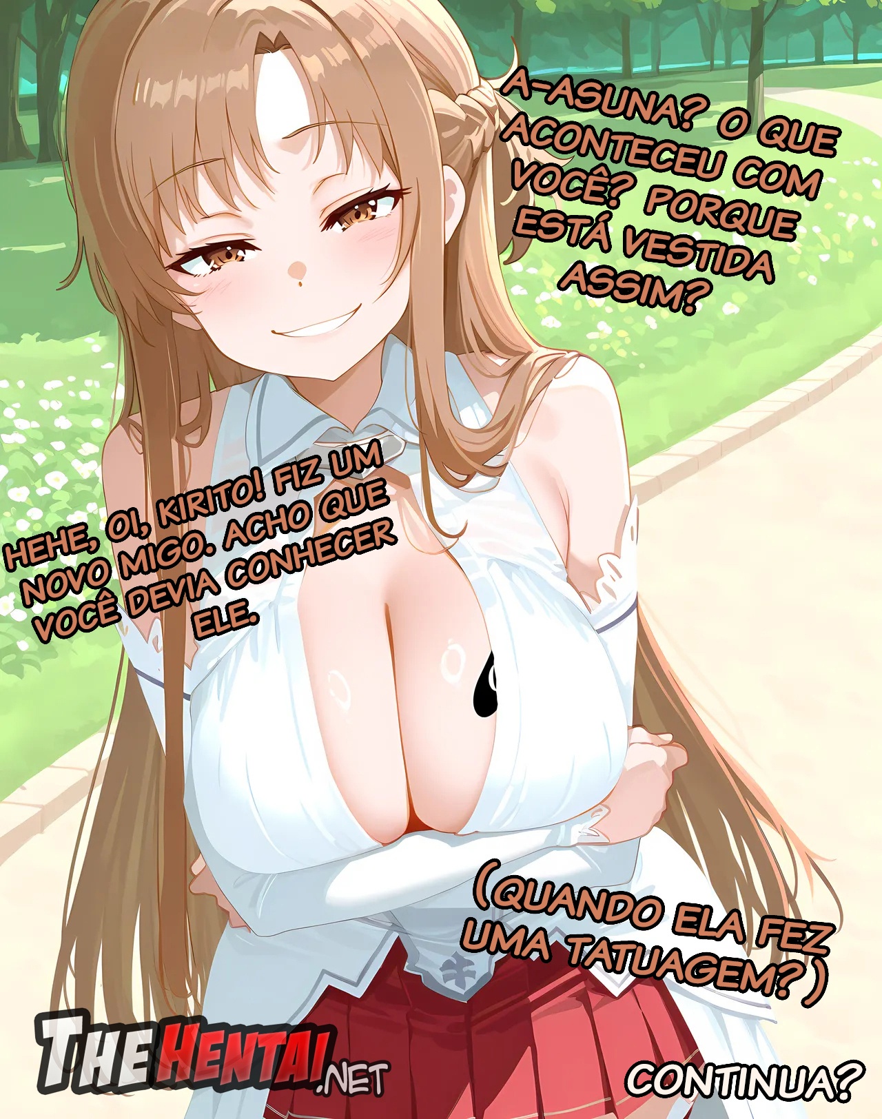 Asuna Takes a Quest To Get Some Extra Money For Her 1 Year Anniversary Hentai pt-br 13