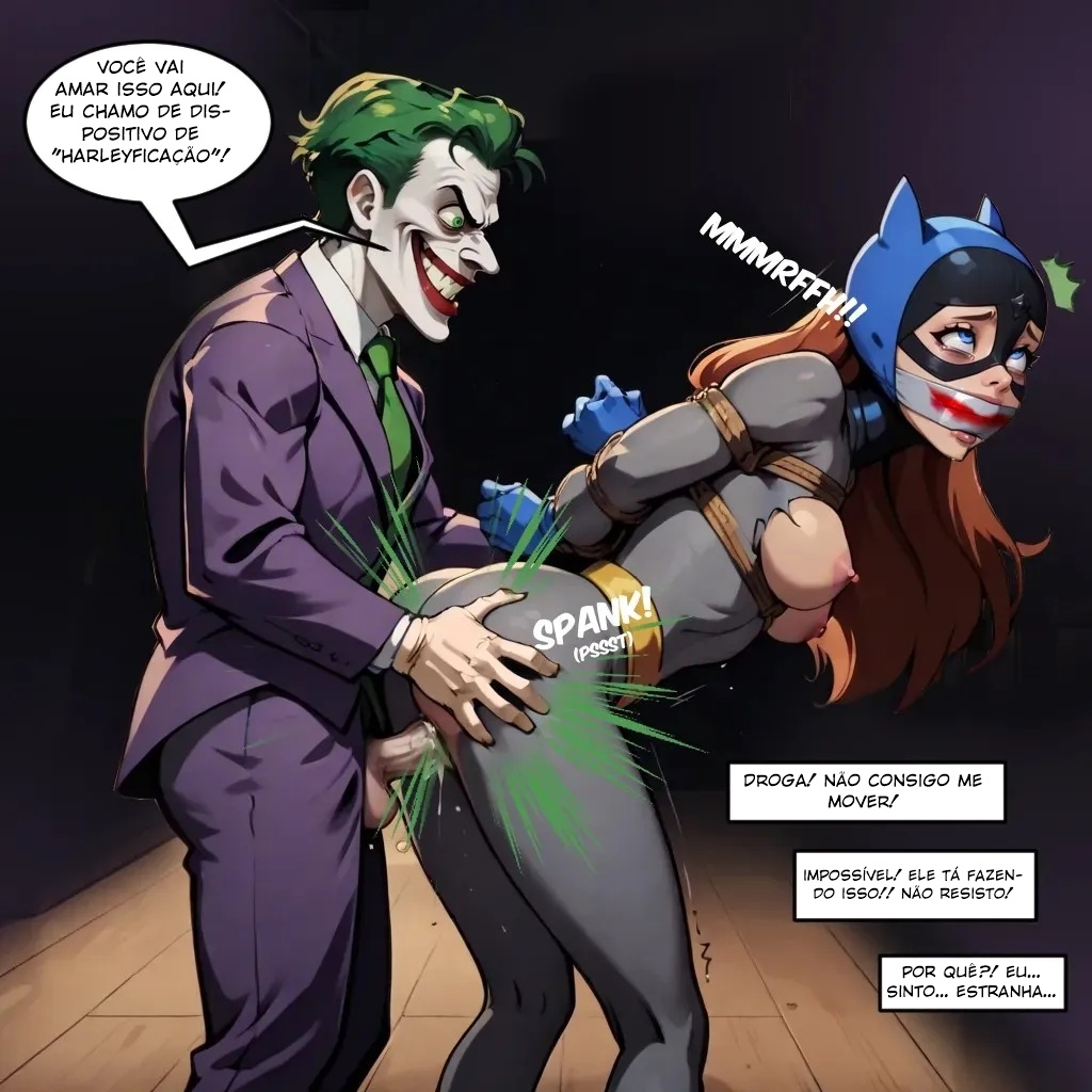 Batgirl And The Joker Hentai pt-br 16