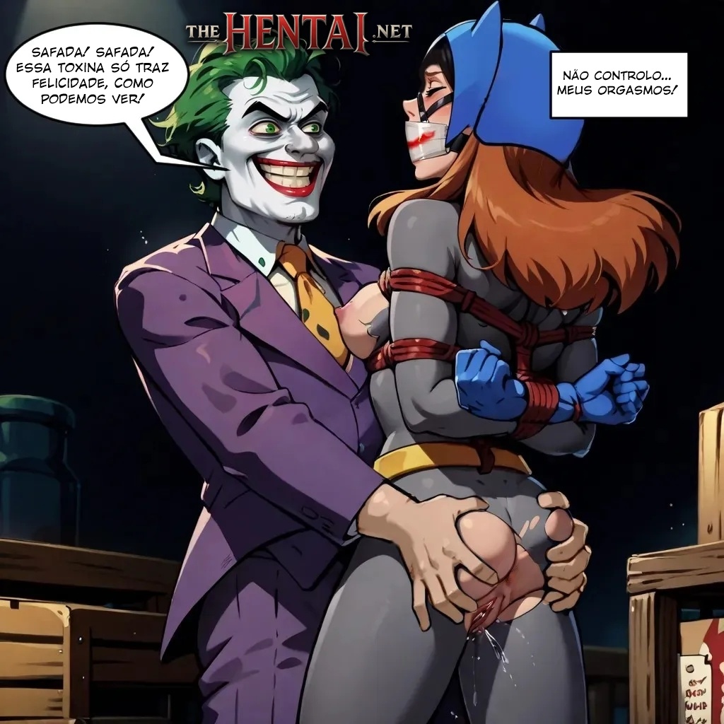 Batgirl And The Joker Hentai pt-br 18
