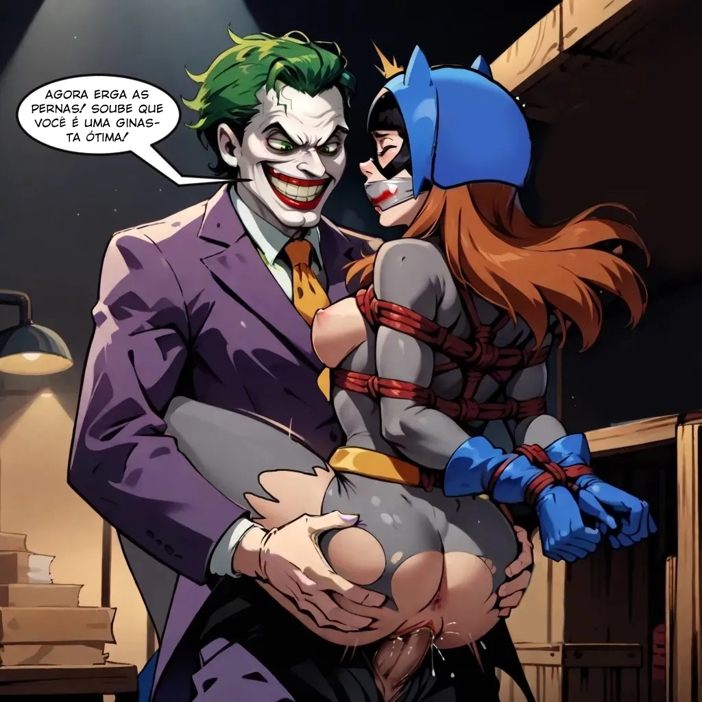 Batgirl And The Joker Hentai pt-br 19