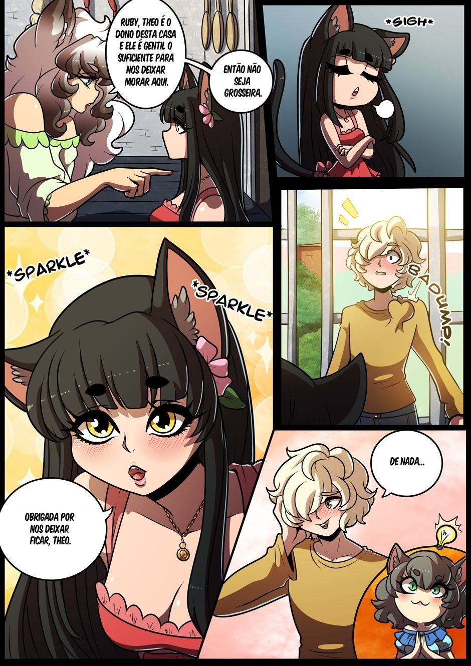 Feline Château Part 3 Hentai pt-br 07