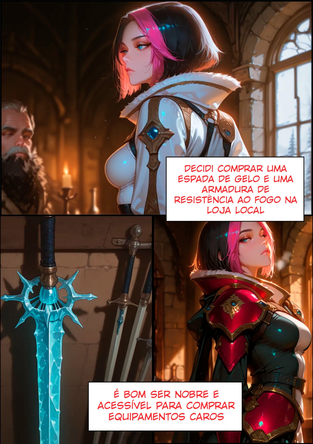 Fiora Leveling Hentai pt-br 93