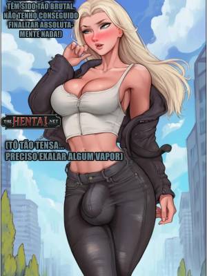 Futa x Femboy Blowing Off Steam