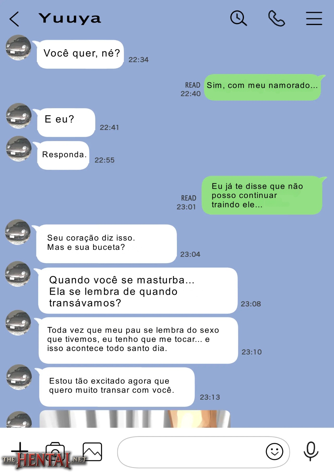 I Just Snooped through Her Smartphone Part 2 Hentai pt-br 40