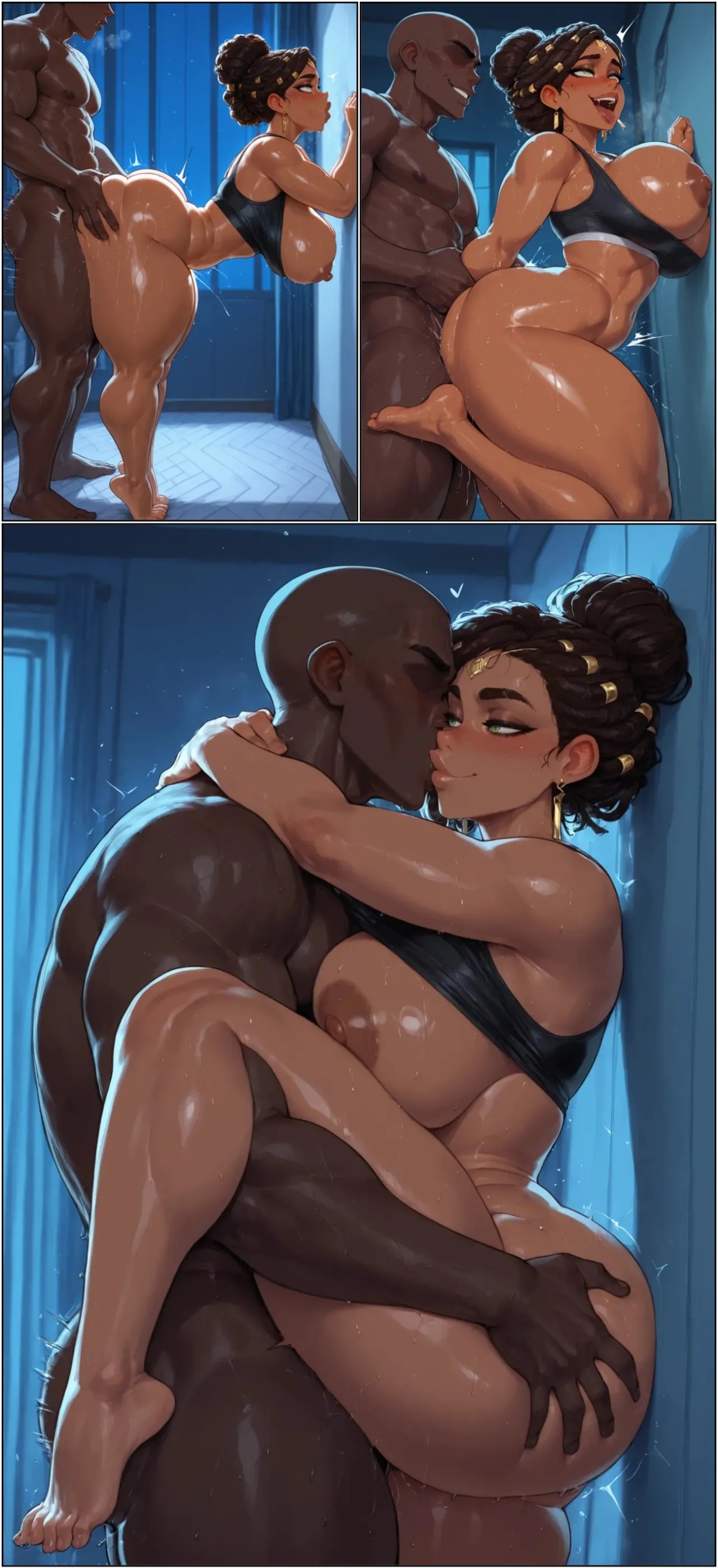 Mel Medarda x BBC Hentai pt-br 08