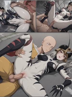 Mosquito Girl Attacks… Saitama Responds! Hentai pt-br 30