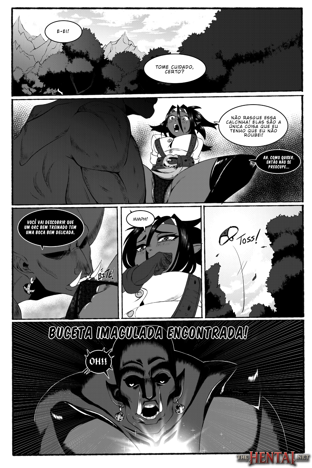 Orc Of The Northern Mountain Hentai pt-br 10