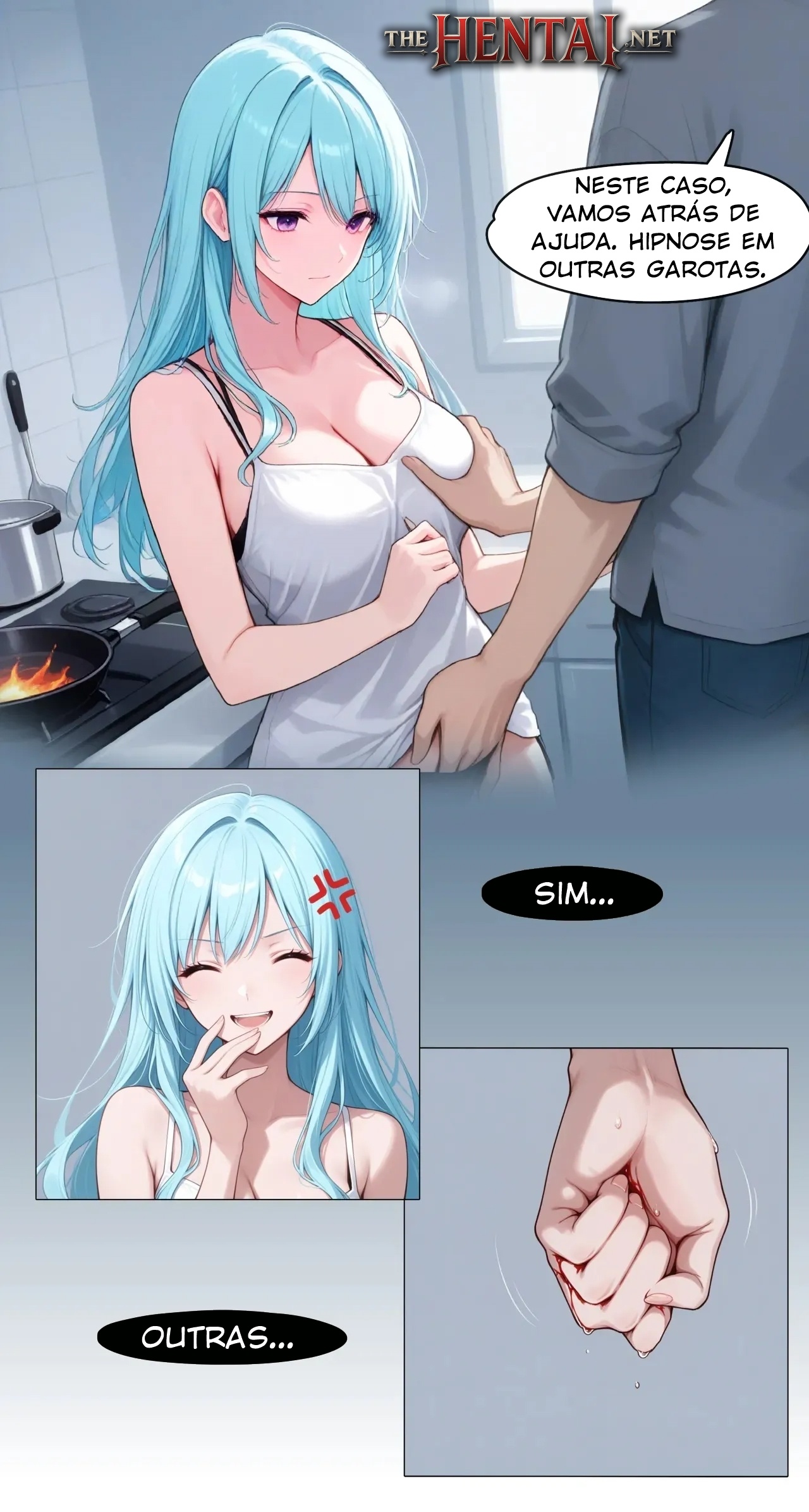 Rock, Paper, Scissors Hentai pt-br 21