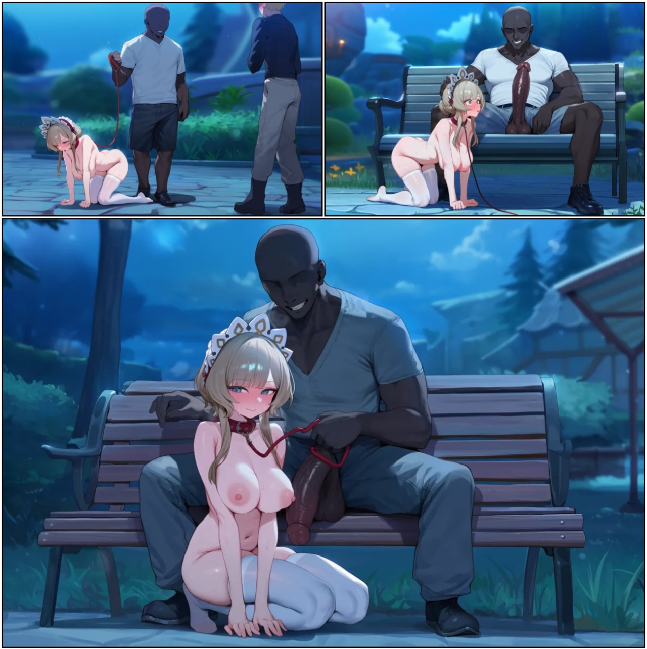 Sandrone NTR Hentai pt-br 04