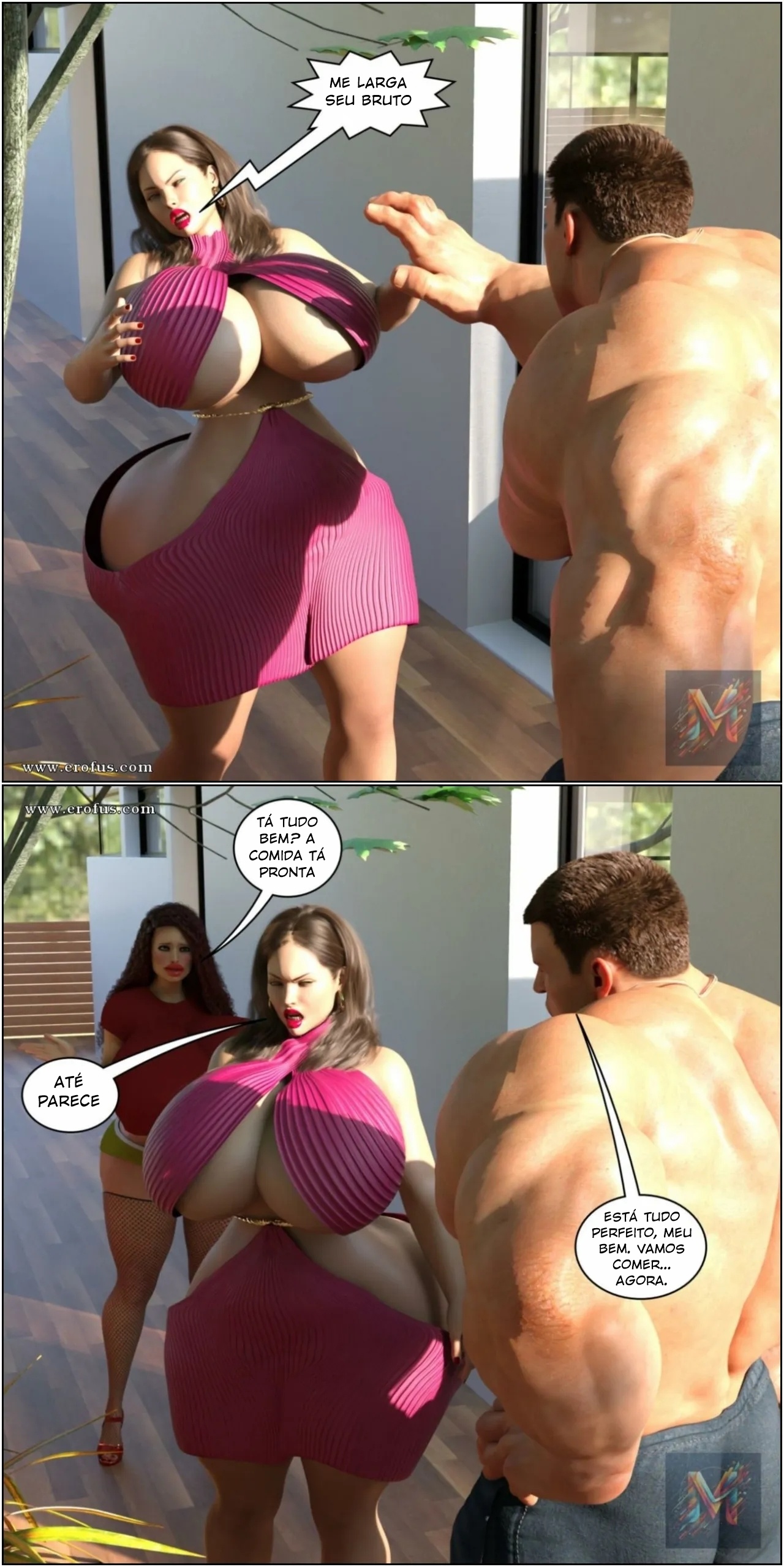 Taming An Unbreakable Wife Part 4 Hentai pt-br 13