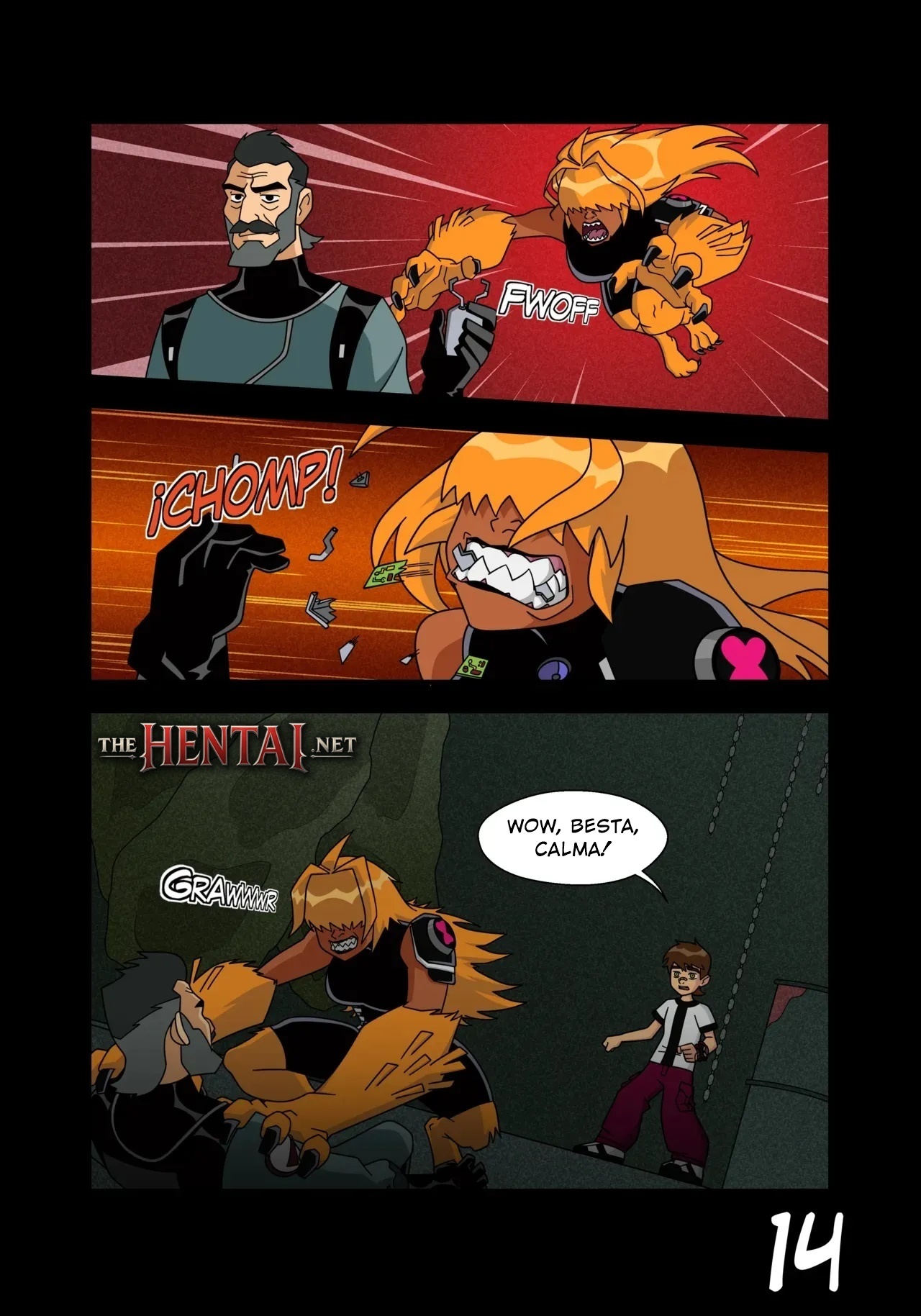 Ben 10: Chaquetrix Part 25 Hentai pt-br 15