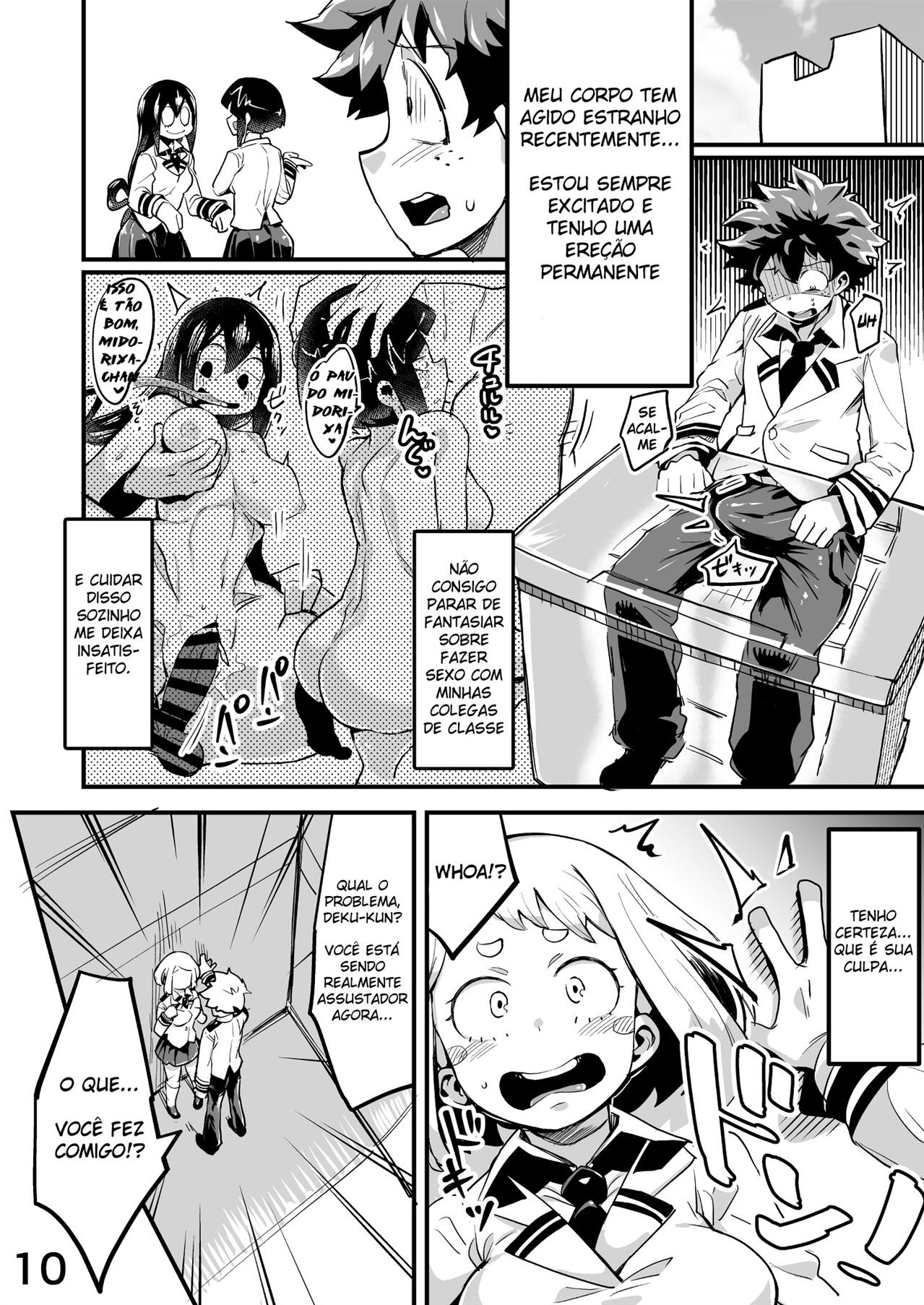 Boku to Nottori Villain Nakademia Part 2 Hentai pt-br 09