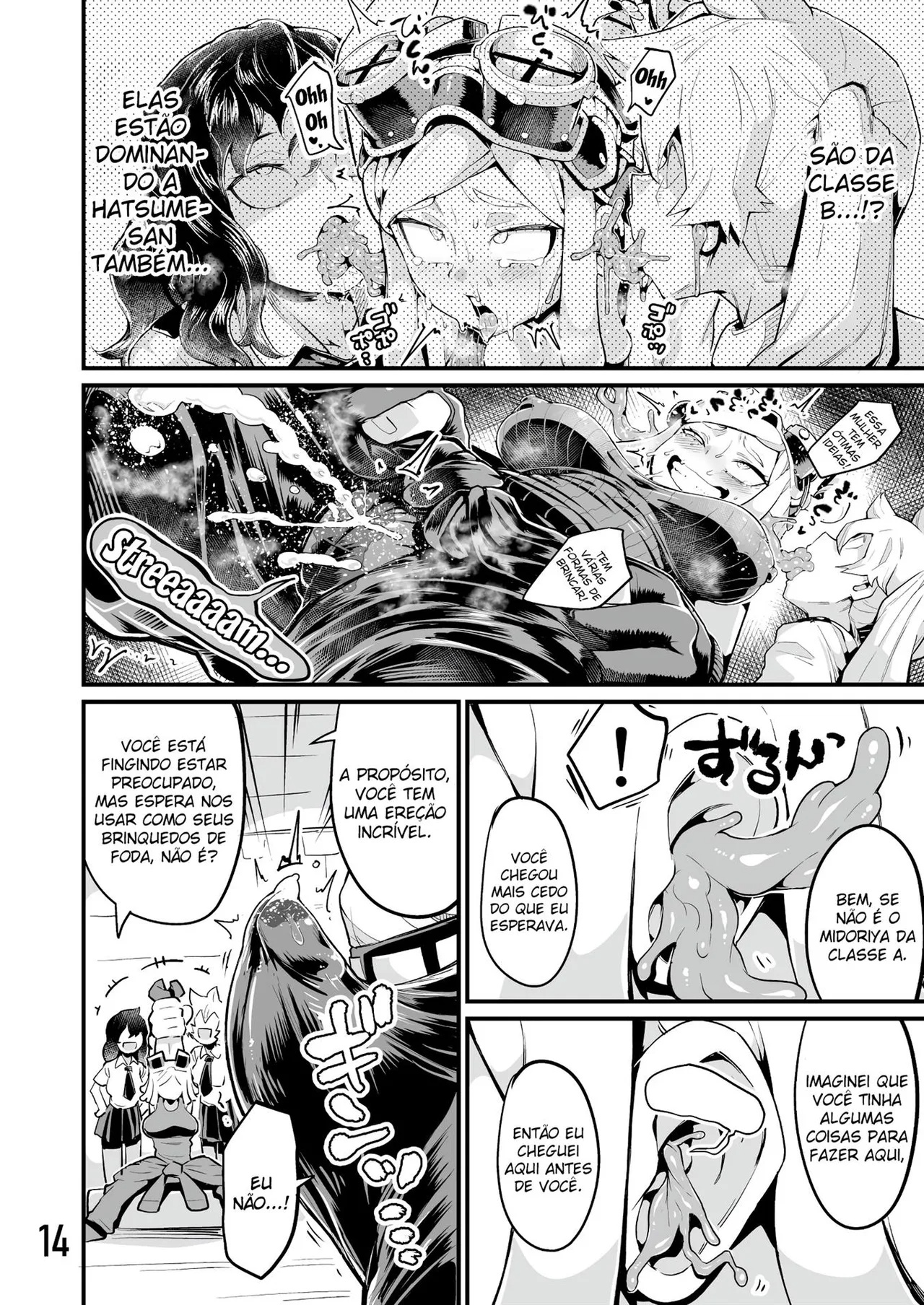 Boku to Nottori Villain Nakademia Part 3 Hentai pt-br 12