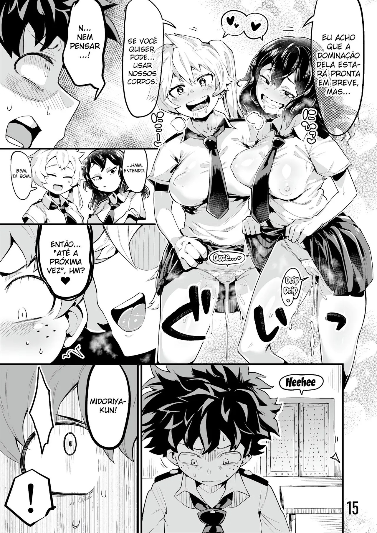 Boku to Nottori Villain Nakademia Part 3 Hentai pt-br 13
