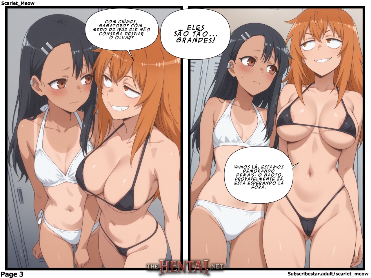 College Days Part 4: Three's A Crowd, Senpai Hentai pt-br 04