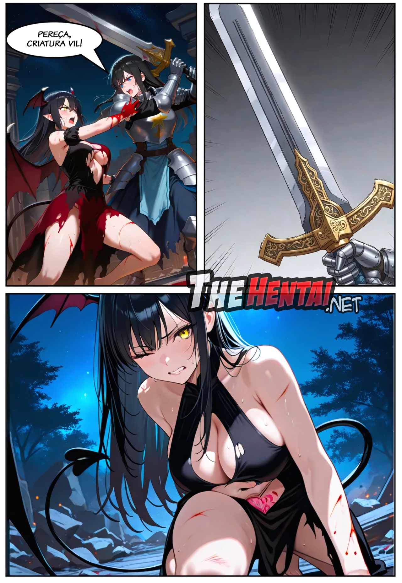 Fall Of The Holy Paladin Hentai pt-br 02