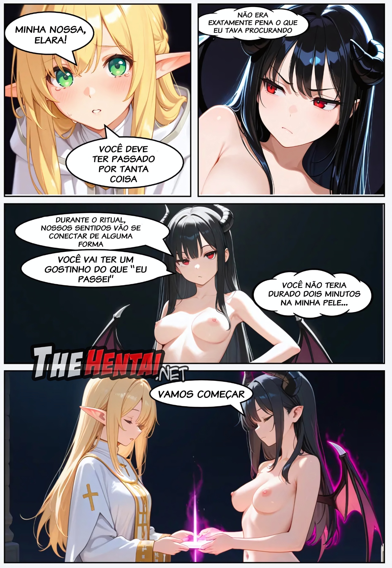 Fall Of The Holy Paladin Hentai pt-br 68