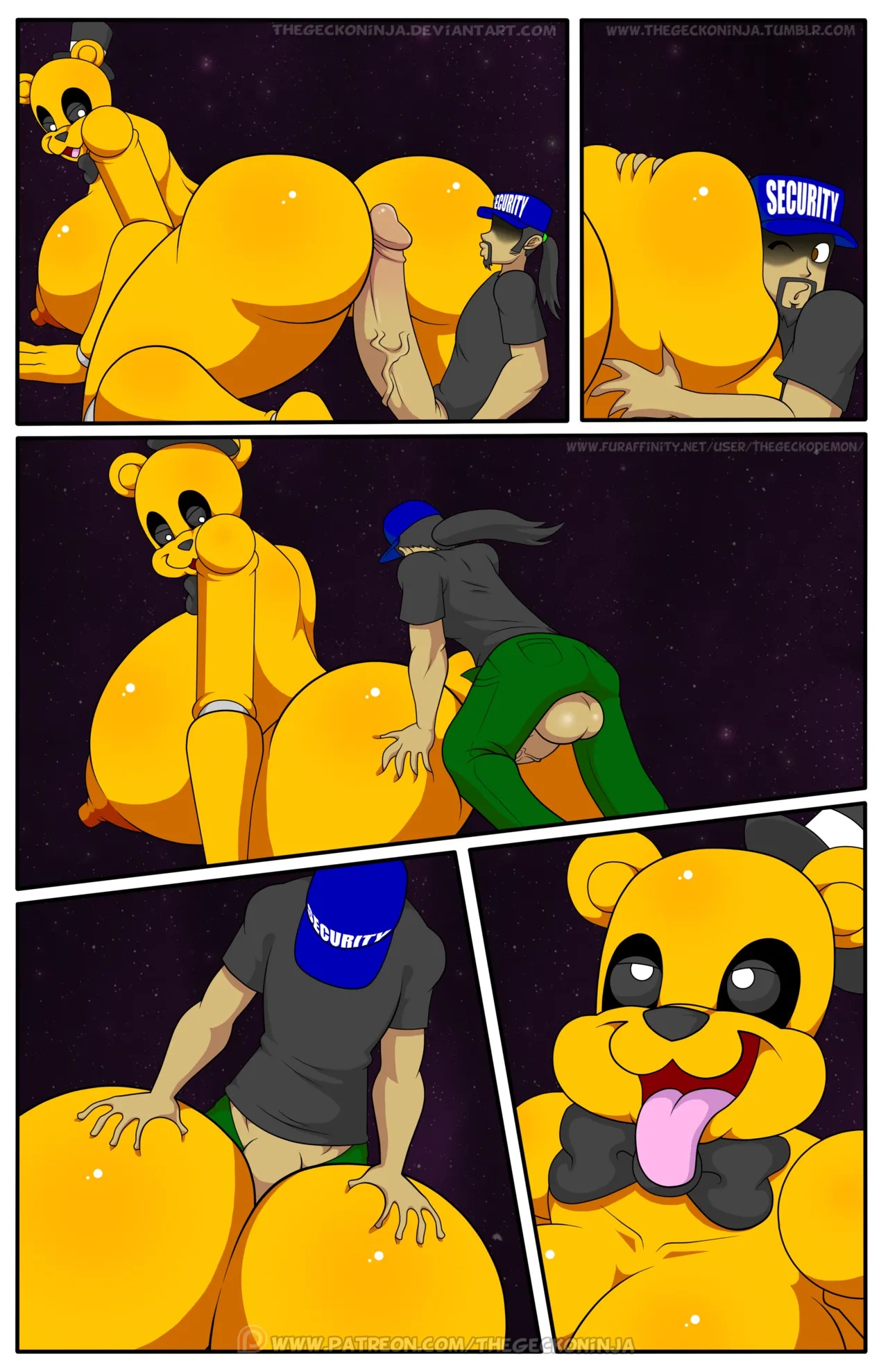 Five Fuck's At Freddy's Hentai pt-br 42