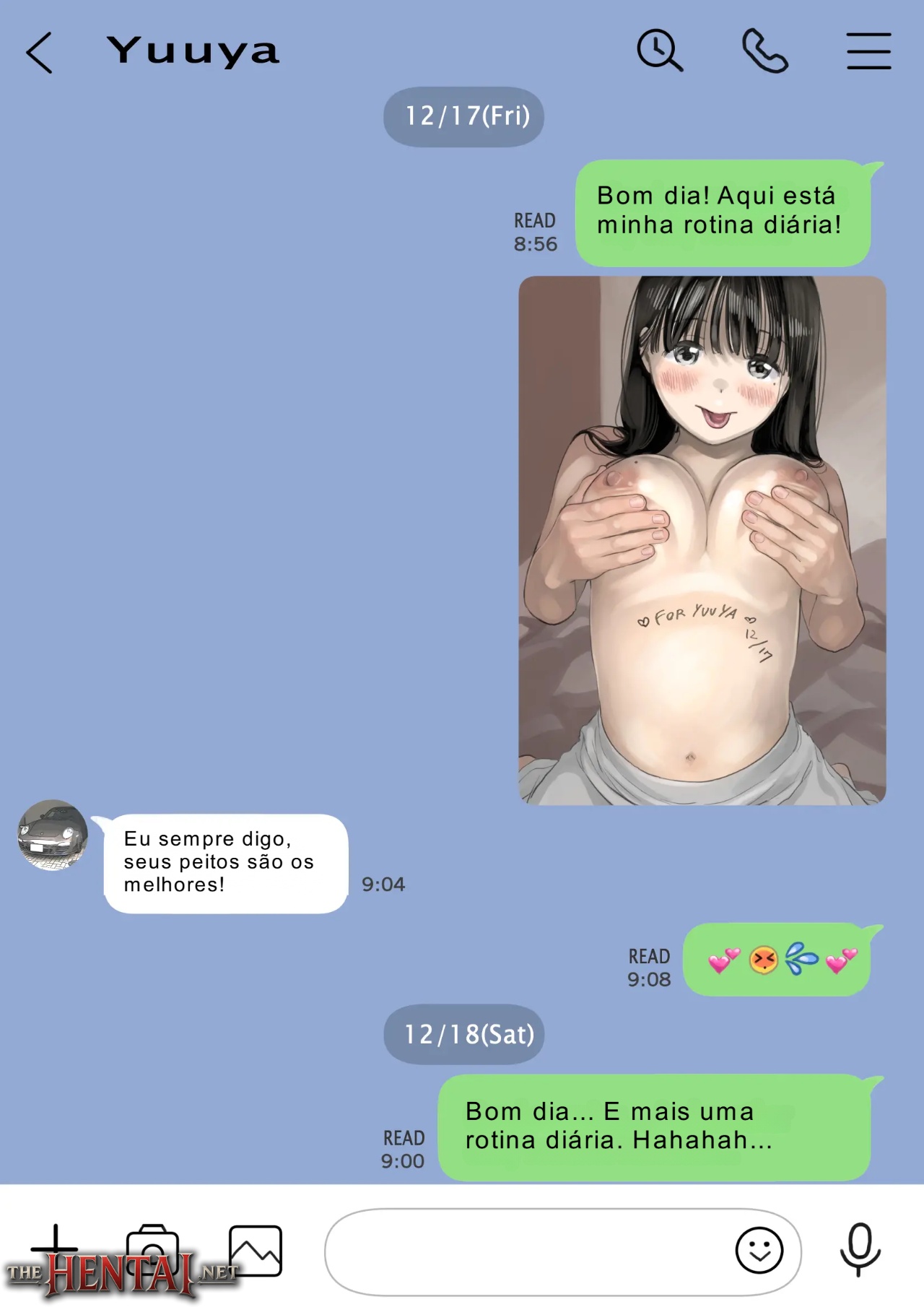 I Just Snooped through Her Smartphone Part 2 Hentai pt-br 76