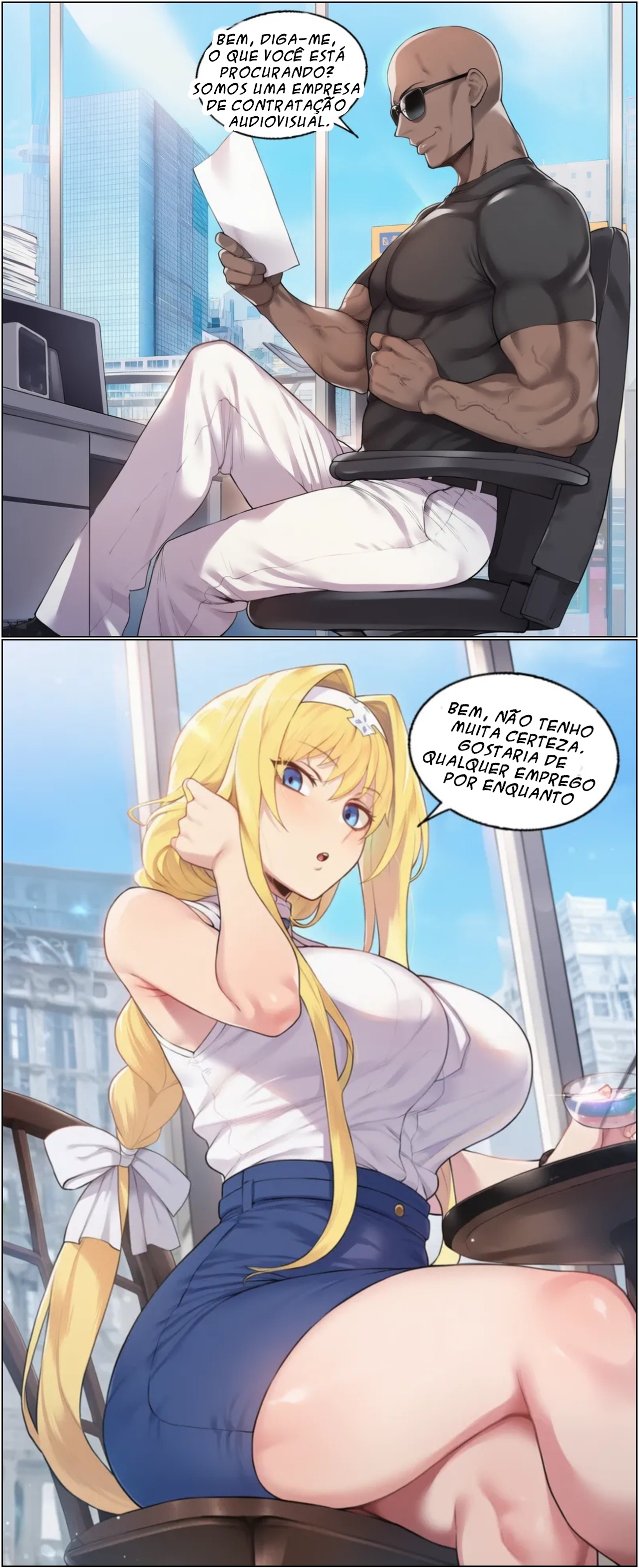 Job Opportunity Hentai pt-br 07