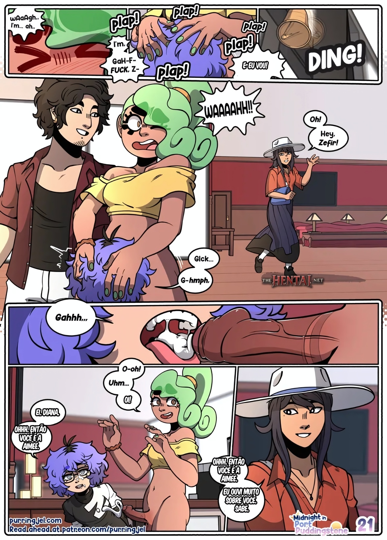 Midnight In Port Puddingstone Hentai pt-br 21