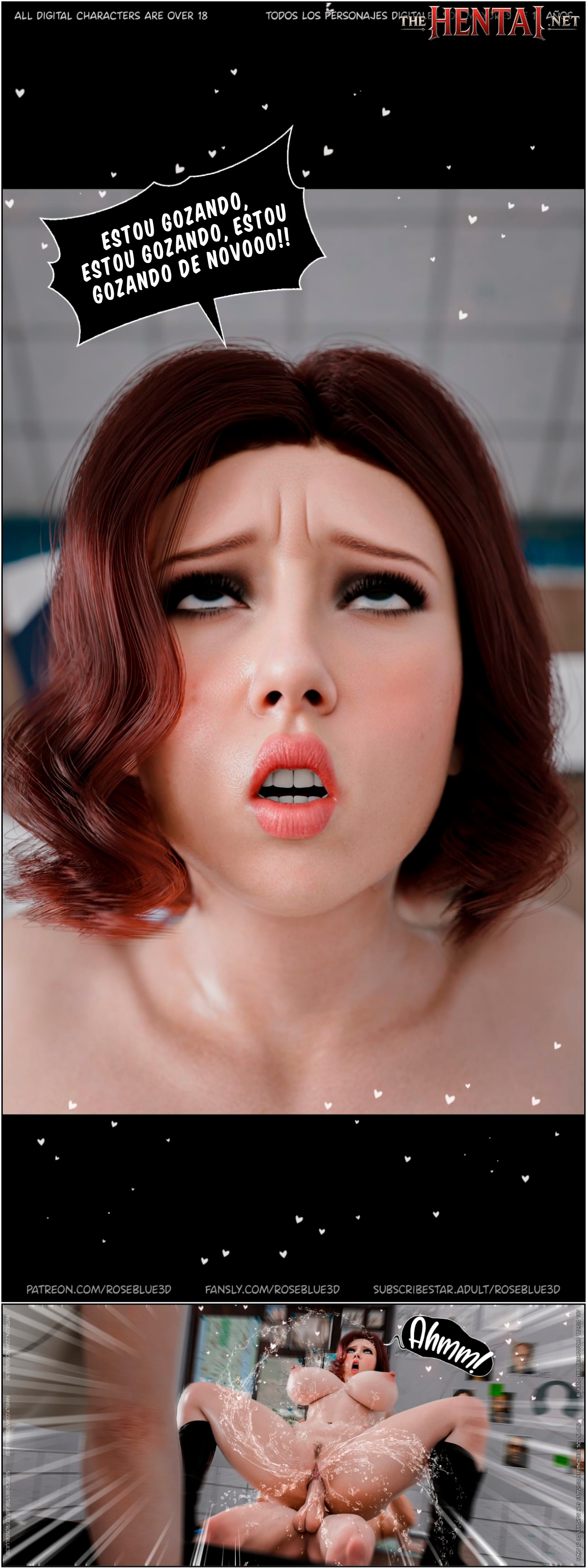 My Neighbor's Widow Part 48 Hentai pt-br 47