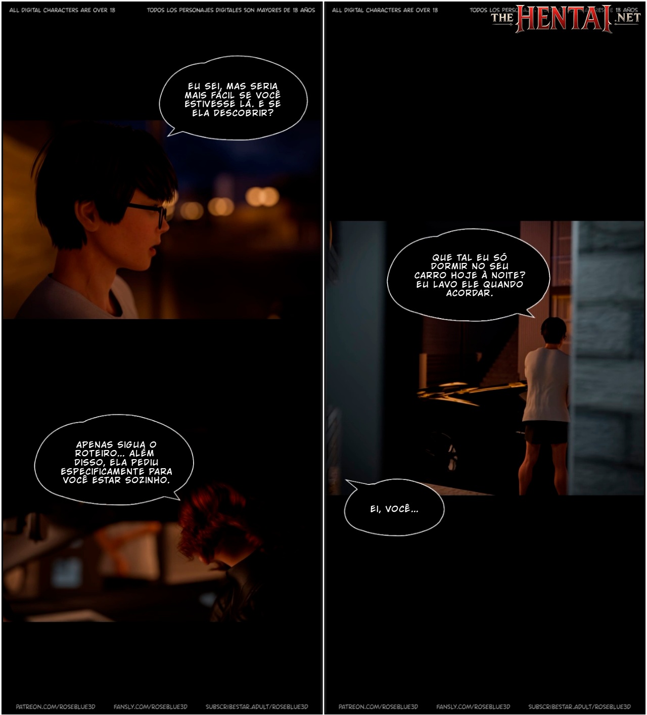 My Neighbor's Widow Part 48 Hentai pt-br 50