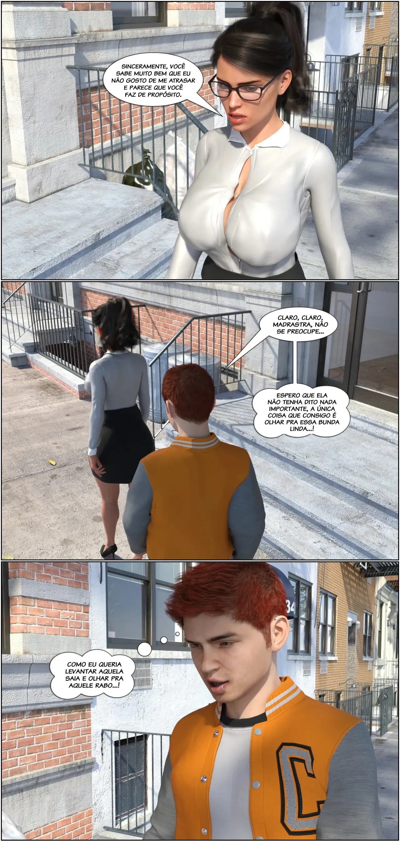 My Teacher Is My StepMom Hentai pt-br 19