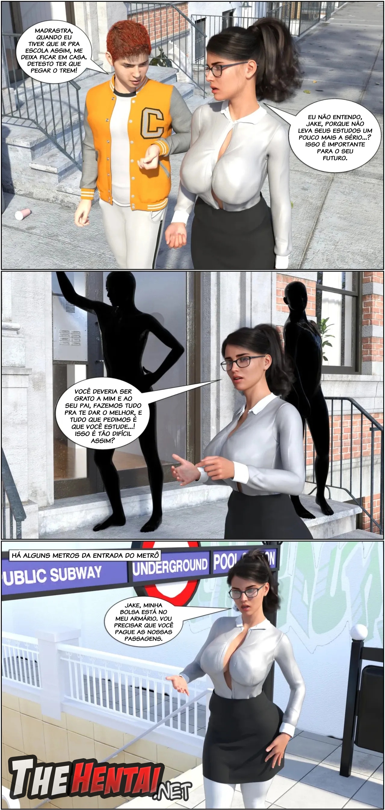 My Teacher Is My StepMom Hentai pt-br 20