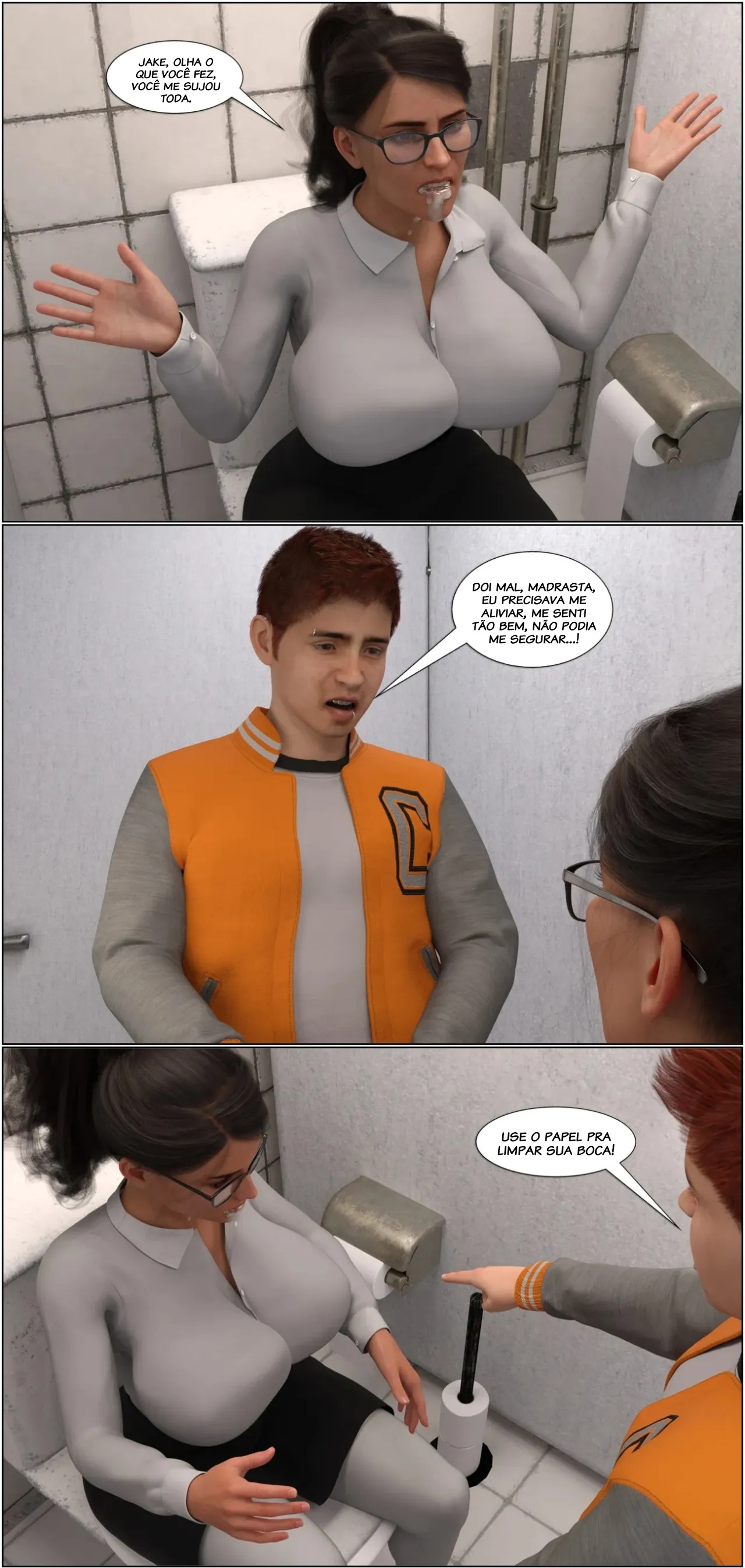 My Teacher Is My StepMom Hentai pt-br 40