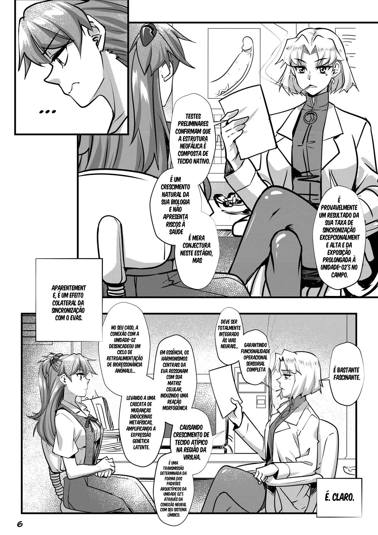 Neon Genital Evangelion: Asuka Strikes!? Hentai pt-br 09