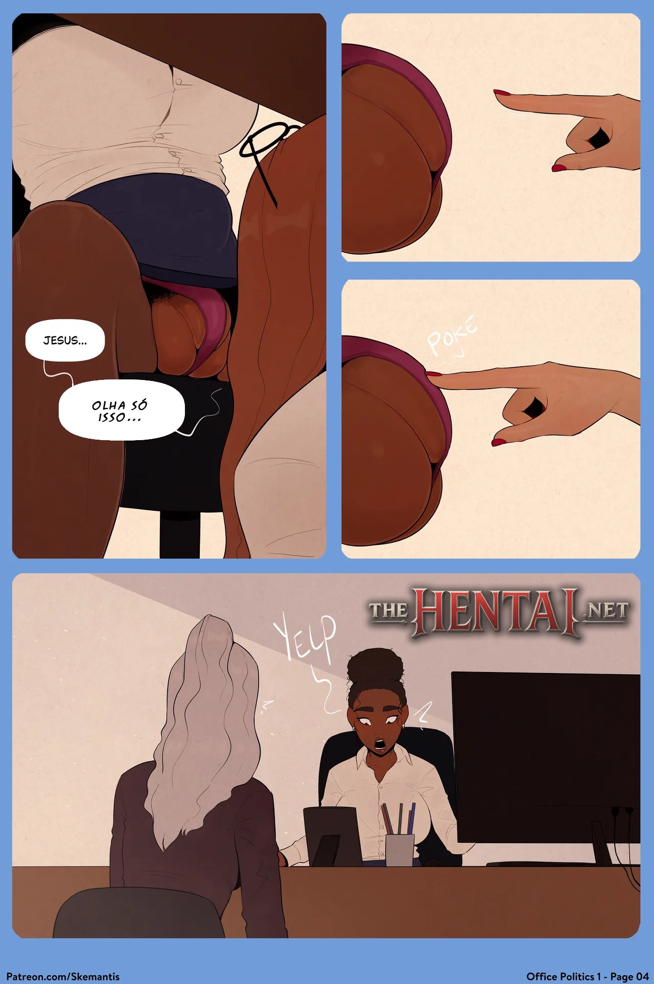 Office Politics By Skemantis Hentai pt-br 04