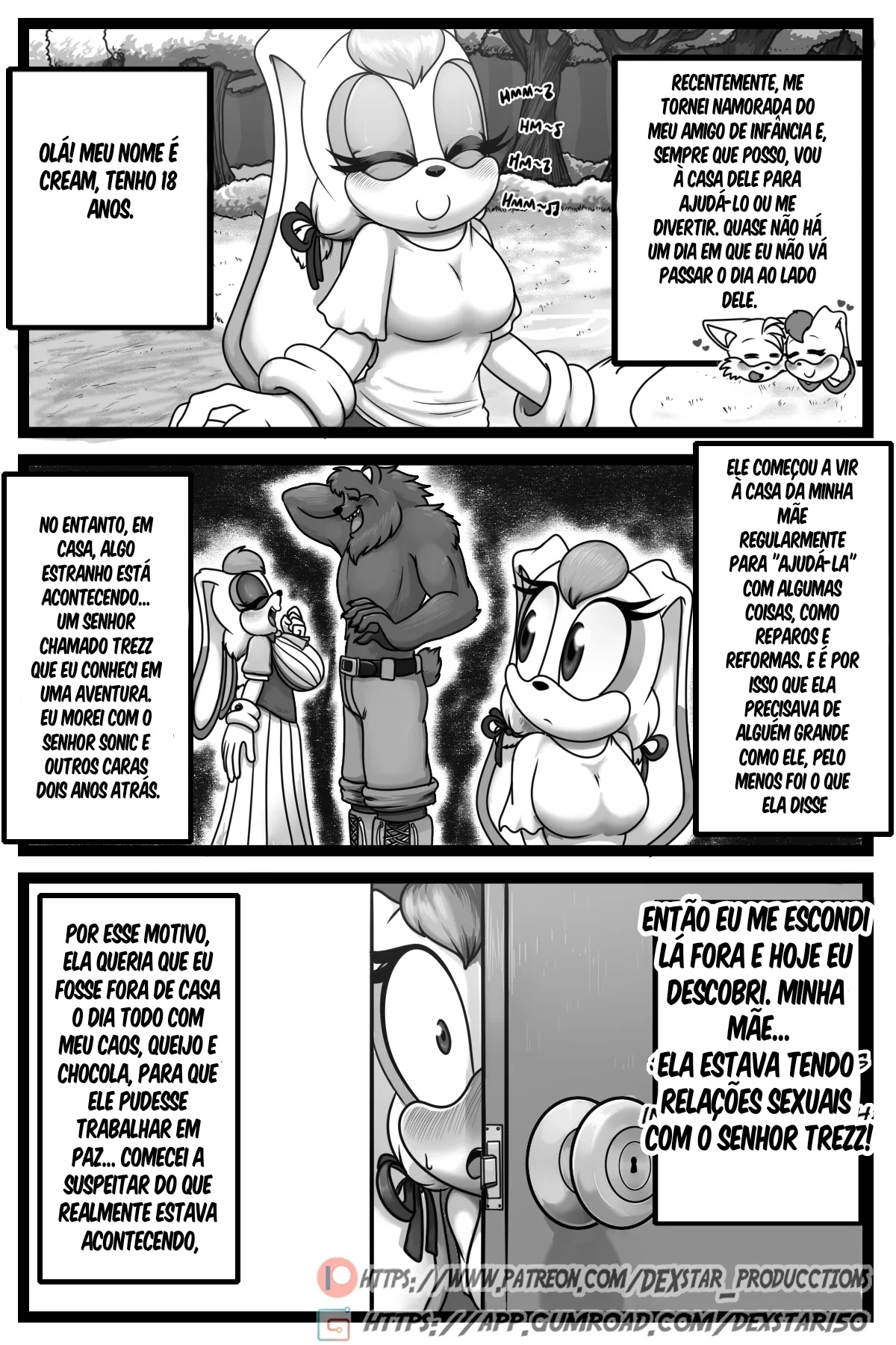 PLEASE FUCK ME: Tail x Cream Hentai pt-br 02