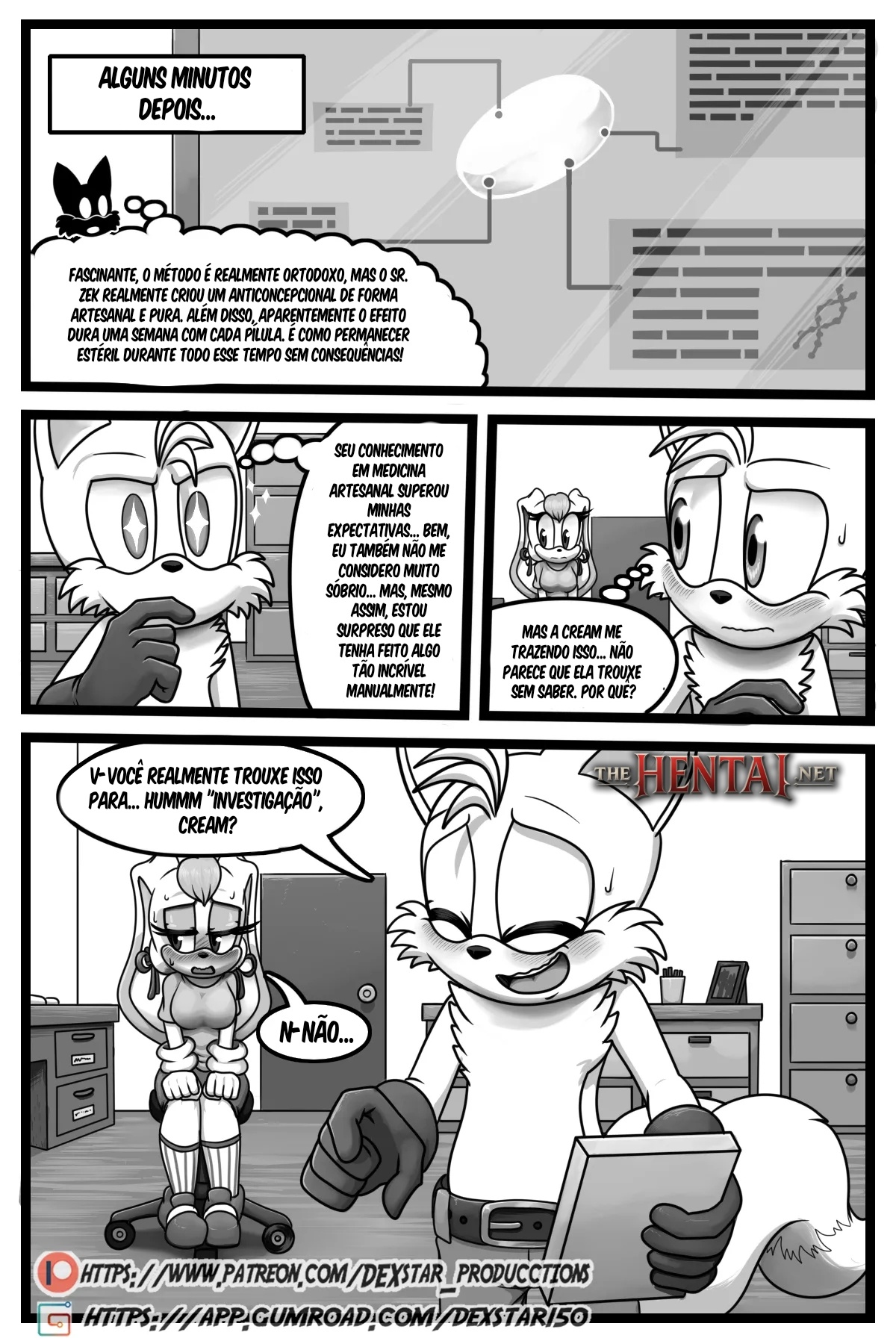 PLEASE FUCK ME: Tail x Cream Hentai pt-br 05