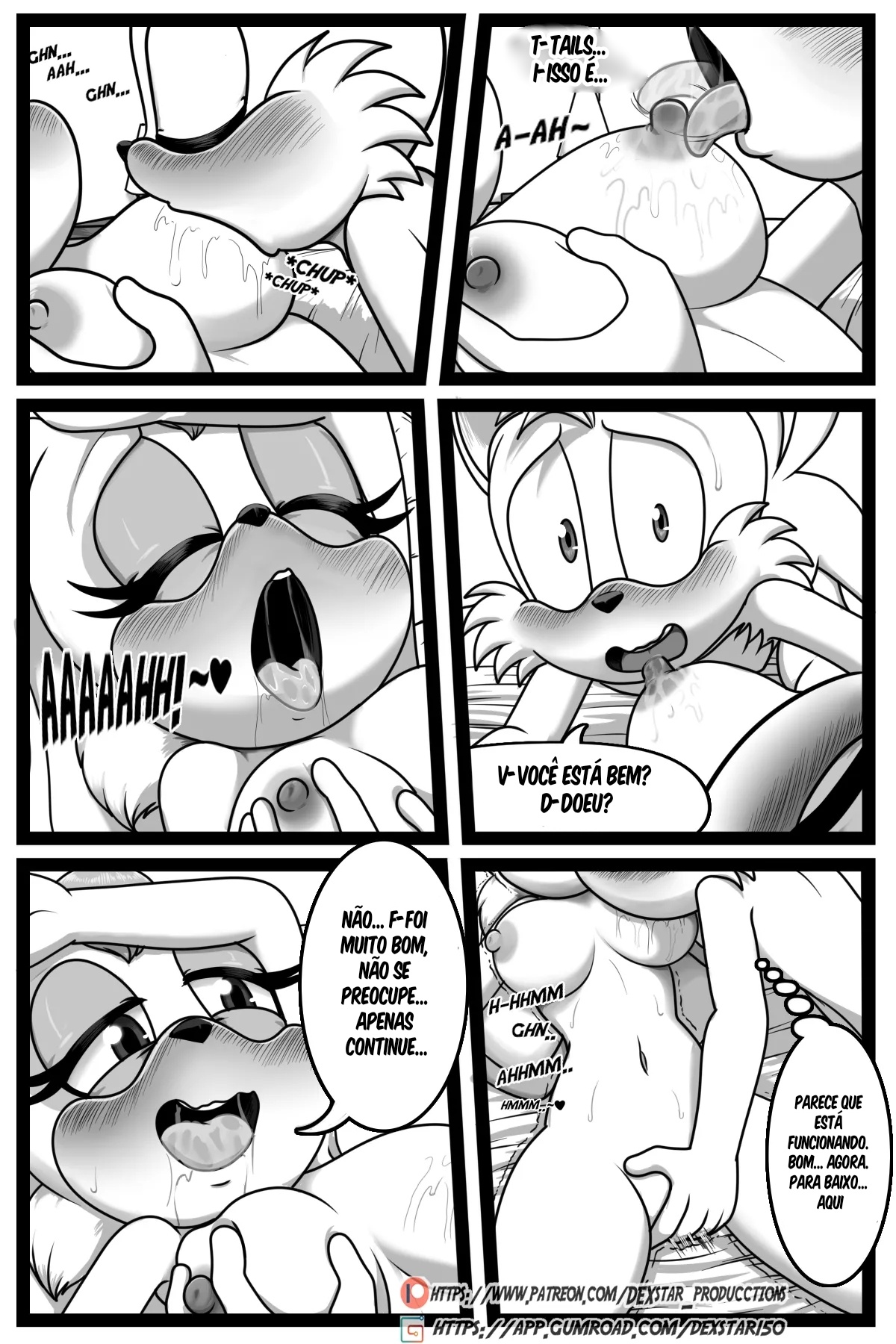 PLEASE FUCK ME: Tail x Cream Hentai pt-br 11