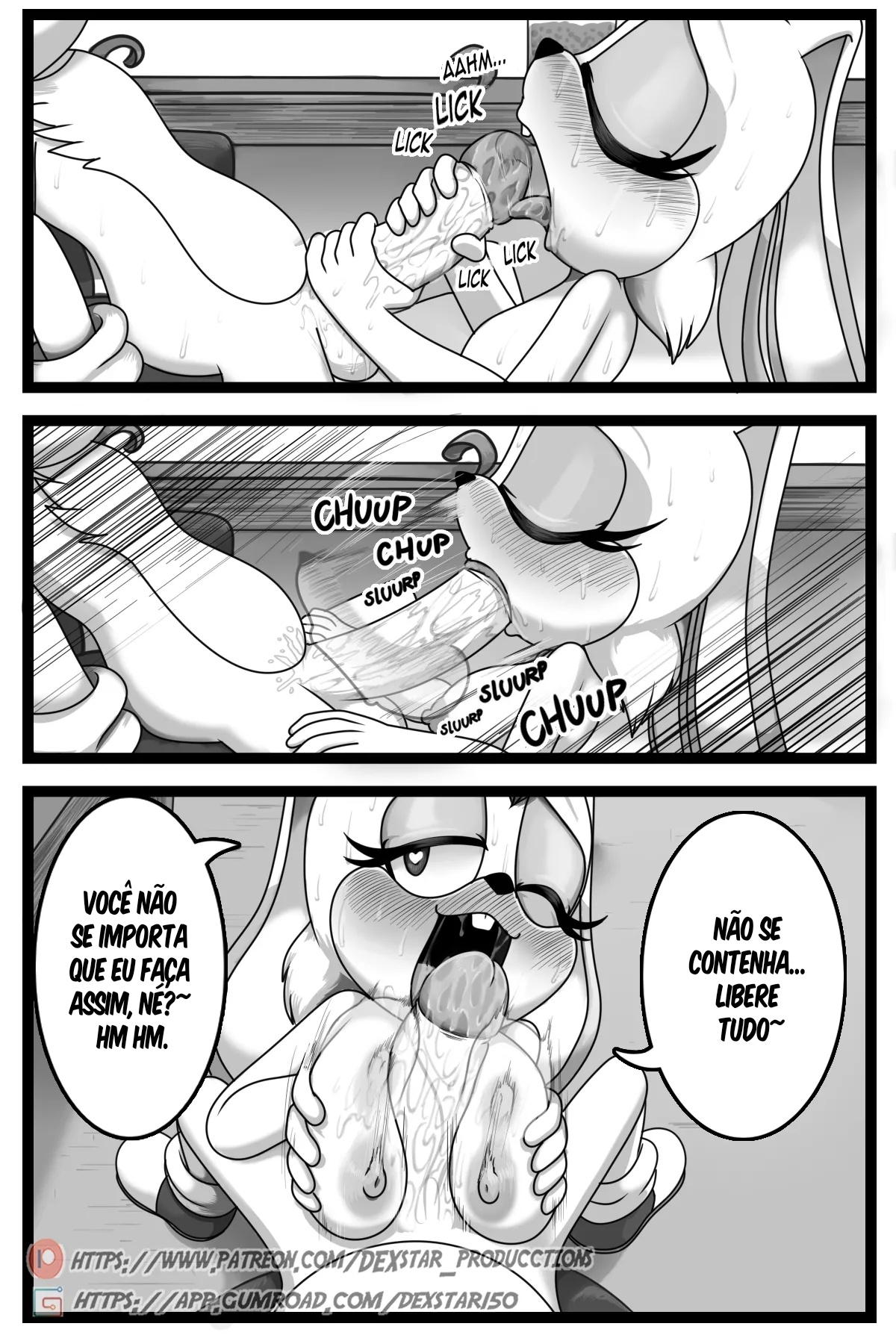 PLEASE FUCK ME: Tail x Cream Hentai pt-br 34