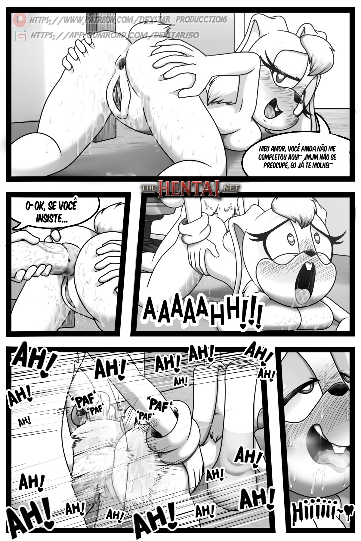 PLEASE FUCK ME: Tail x Cream Hentai pt-br 39