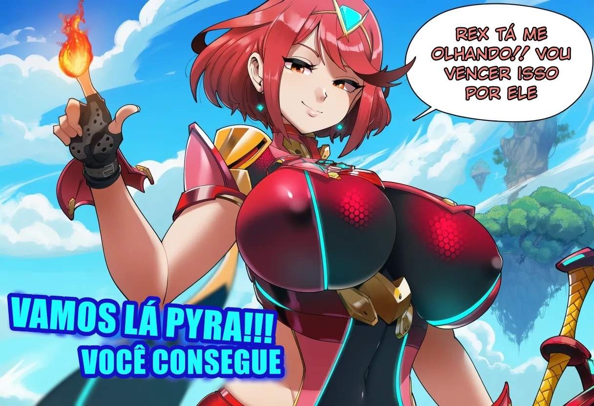 Pyra is in Smash! Hentai pt-br 02