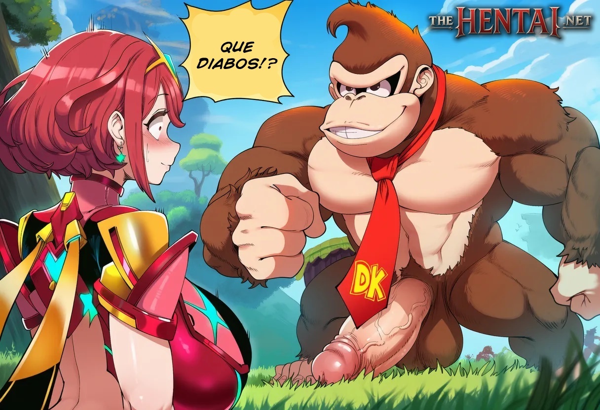 Pyra is in Smash! Hentai pt-br 03