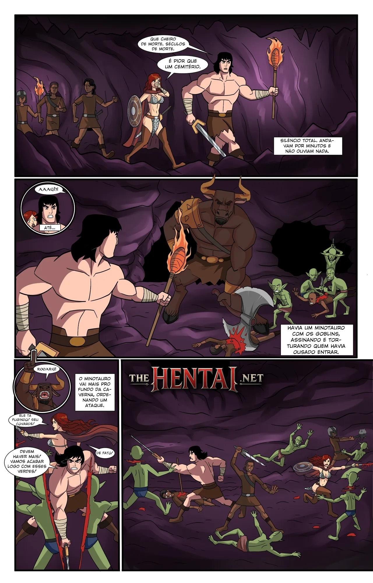 Red Sonja And Conan: Journey Of War, Love And Lust Hentai pt-br 04