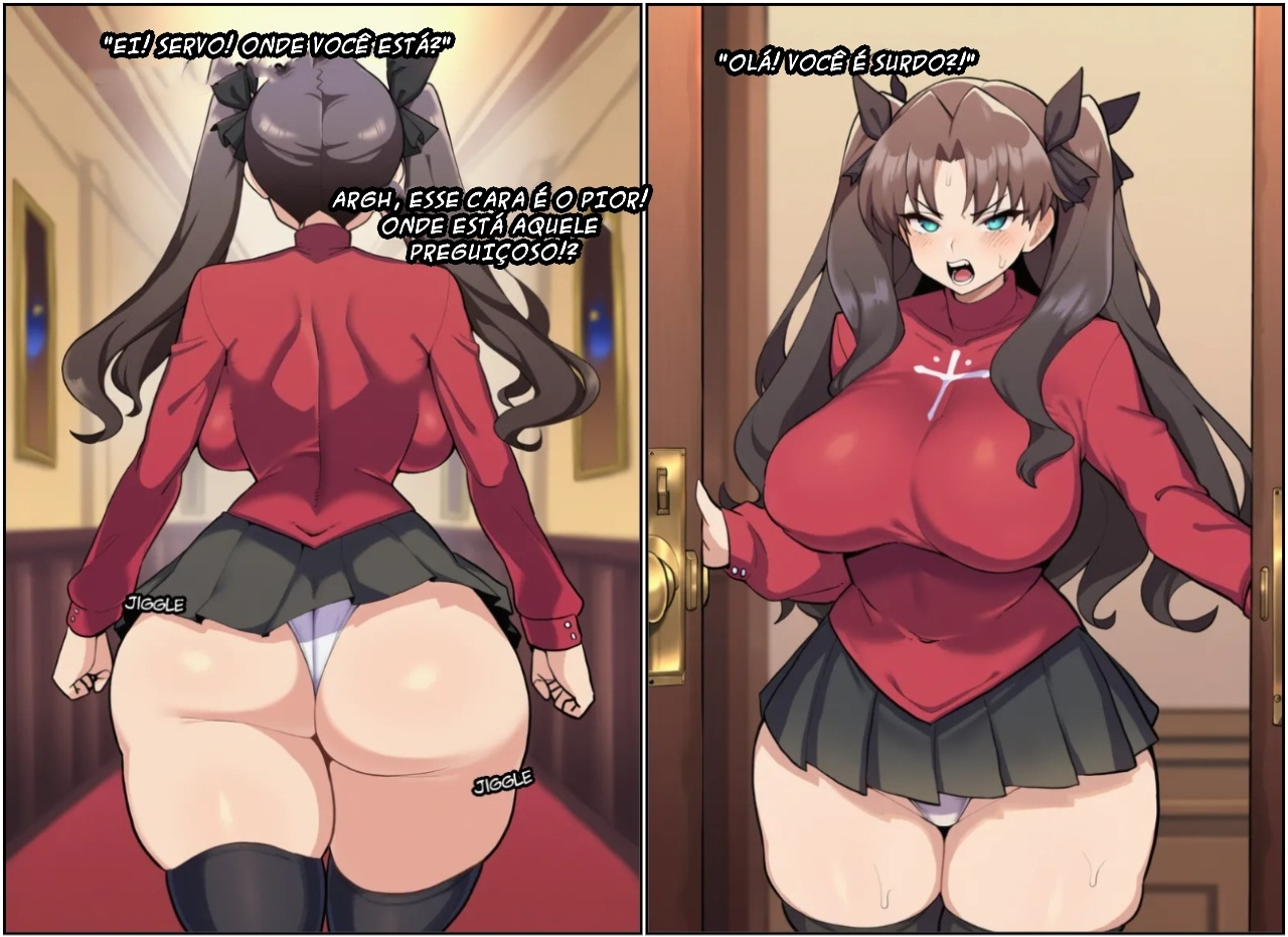 Rich Bitch Tohsaka Hentai pt-br 03