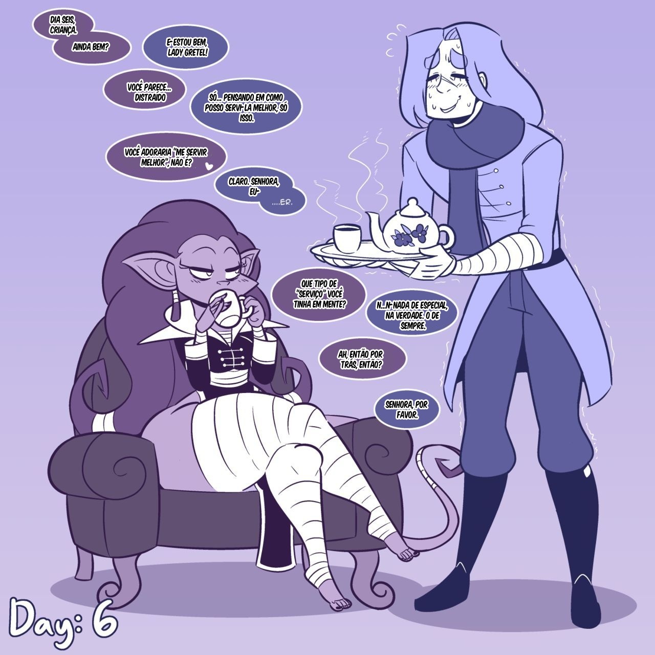 Solus x Gretel: No nut November - Discipline and Desire Hentai pt-br 03