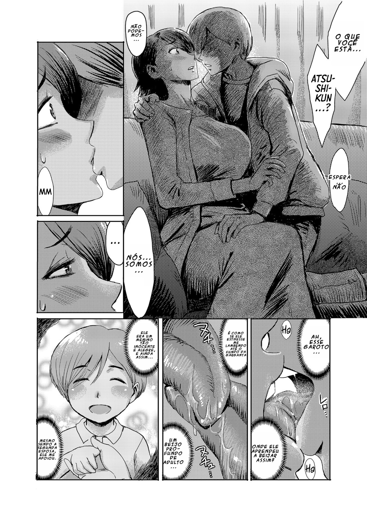 Stepmother Turns Into My Bitch In The Darkness Of The Night  Hentai pt-br 05