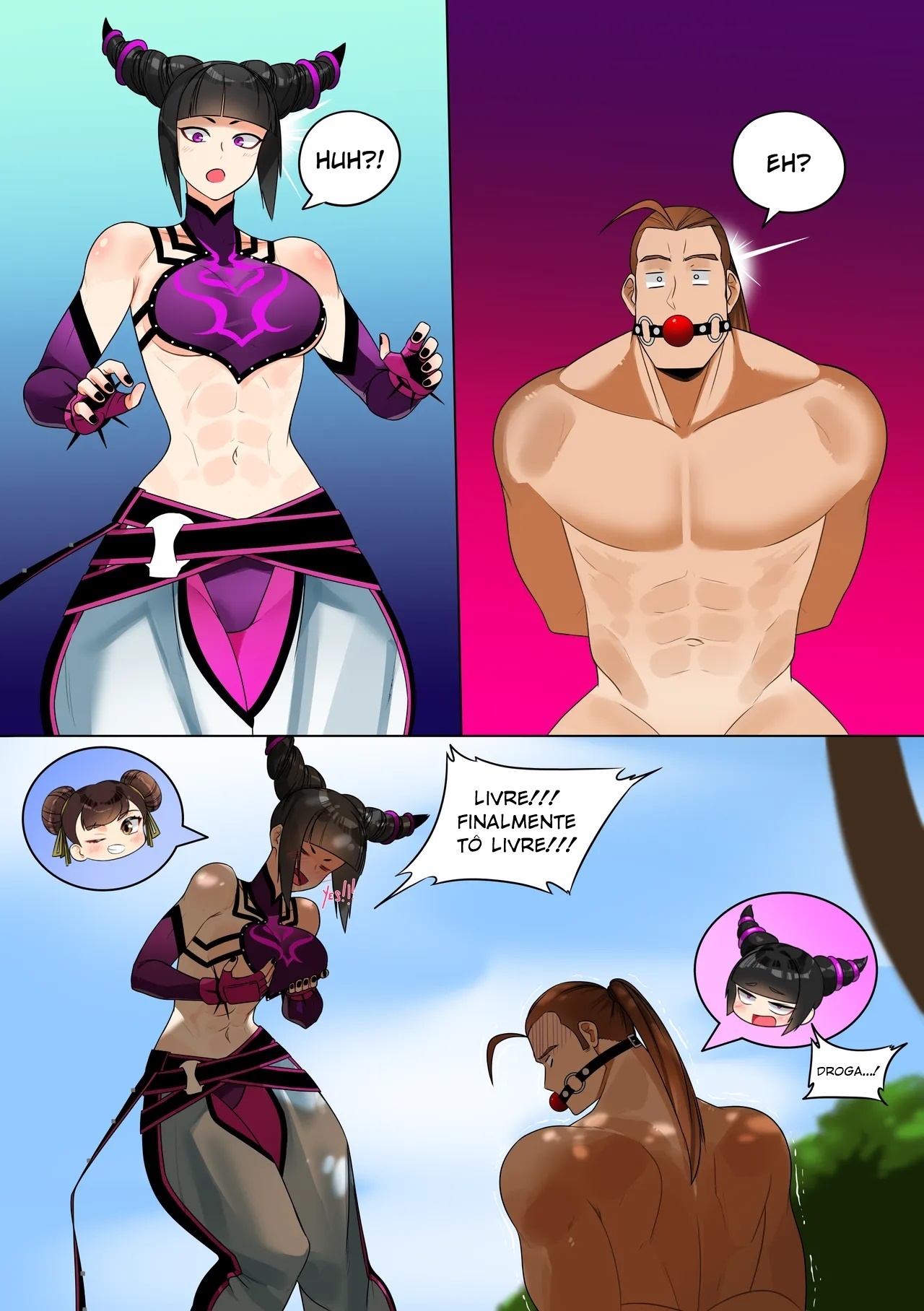 Swap Fighter! By TSFSingularity Hentai pt-br 04